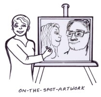 On-the-spot Artwork
